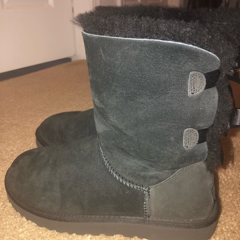 Black UGG boots